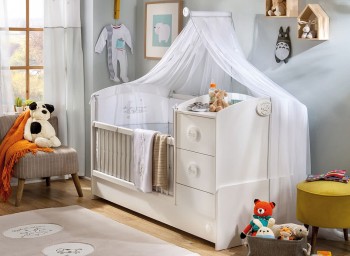 BABY COTTON Детская кровать-трансформер 2 20.24.1016.00 в Верхоянске - verhoyansk.mebel54.com | фото