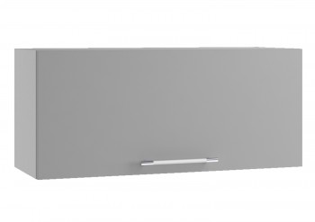 Капри ПГ 800 шкаф верхний горизонтальный (Камень светлый/корпус Серый) в Верхоянске - verhoyansk.mebel54.com | фото
