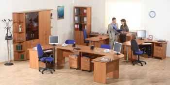 Мебель для персонала Альфа 61 Ольха в Верхоянске - verhoyansk.mebel54.com | фото