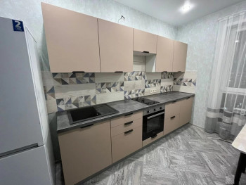 Модульная кухня Норд 2,5 м (Софт какао/Белый) в Верхоянске - verhoyansk.mebel54.com | фото