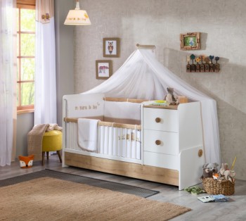 NATURA BABY Детская кровать-трансформер 2 20.31.1016.00 в Верхоянске - verhoyansk.mebel54.com | фото