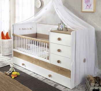 NATURA BABY Детская кровать-трансформер 20.31.1015.00 в Верхоянске - verhoyansk.mebel54.com | фото