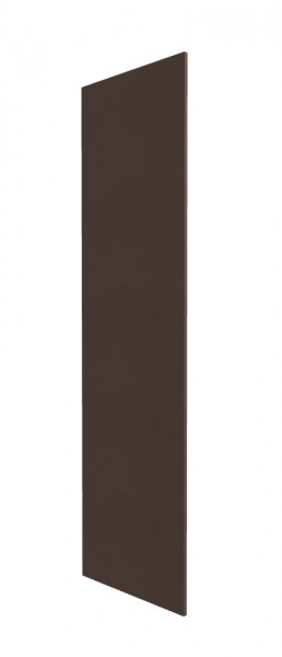 Панель торцевая ПН/ПНЯ М Квадро (для пеналов) Шоколад кожа в Верхоянске - verhoyansk.mebel54.com | фото