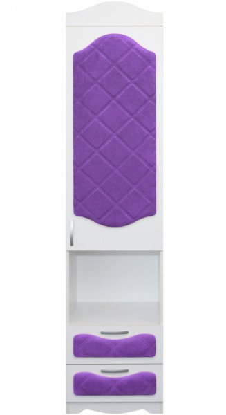 Пенал с ящиками серии Иллюзия 32 Фиолетовый в Верхоянске - verhoyansk.mebel54.com | фото